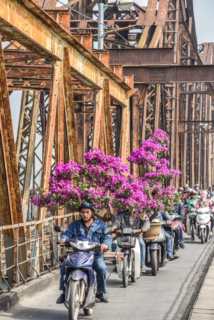 train pont bien Hanoi