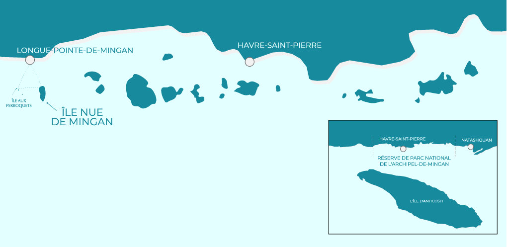 plan archipel mingan