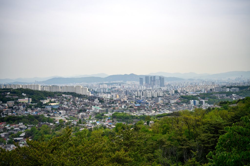 randonnée muraille de Séoul